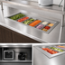 Thumbnail image #3 for Hatco CWBR-1 Drop-In Top-Mount 1-Pan Full-Size Refrigerated Cold Well, Remote Refrigeration