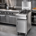 Thumbnail image #3 for Titan JTFF-40-18 18-Inch Heavy Duty Gas Fryer with 40-50 lb. Capacity