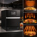 Thumbnail image #3 for Merrychef conneX 16 Carbon Black Ventless High-Speed Microwave Convection/Impingement Oven