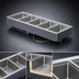 Thumbnail image #3 for Vollrath 6-Well Drop-In Electric Hot Food Well Unit with Autofill, Thermostatic Controls, and Manifold Drain