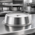 Thumbnail image #3 for Vollrath Stainless Steel Satin Finish Round Plate Cover for 9-11/16