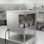 Thumbnail image #2 for Crown EPXN-5 Single Compartment Electric Boilerless Countertop Convection Steamer, 5 Full-Size Pan Capacity
