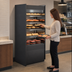 Thumbnail image #3 for Structural Concepts Oasis Self-Service Heated Food Merchandiser, Open Front, 4 Lighted Shelves, 24-3/4 Inch Wide