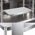 Thumbnail image #3 for John Boos 36 Inch x 24 Inch 18/300 Stainless Steel Undershelf for Commercial Work Tables