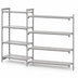 Thumbnail image #4 for Cambro Camshelving Premium 4-Shelf Solid Add-On Polymer Shelving Unit, 21
