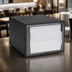 Thumbnail image #3 for Vollrath Black Countertop Napkin Dispenser with Clear Face and 175-Napkin Capacity