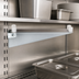 Thumbnail image #3 for Eagle Group Heavy Duty 24-Inch Double Knob Shelf C Bracket for Cantilever Shelving