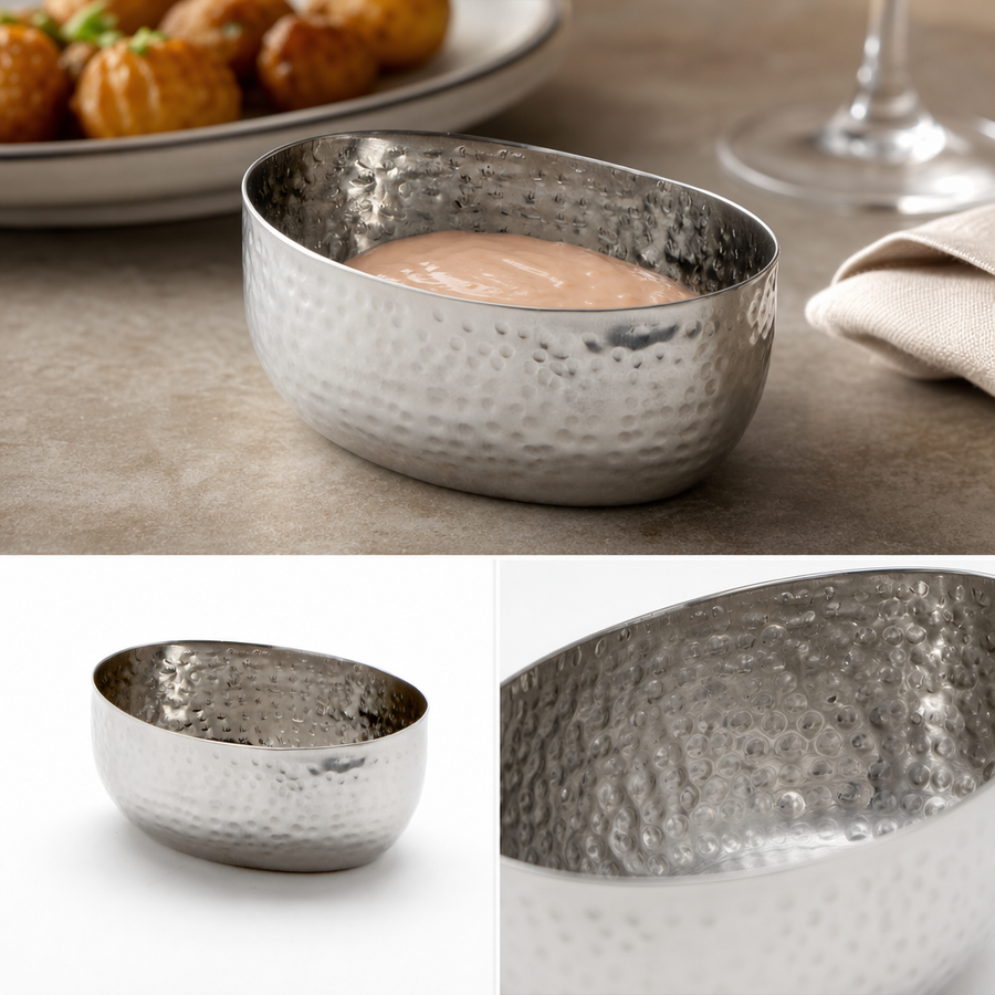 Hammered Oval Design