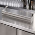 Thumbnail image #3 for Advance Tabco Prestige Supreme 36-Inch Single Tier Hang-On Stainless Steel Speed Rail, 9-Bottle Capacity