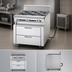 Thumbnail image #3 for Garland Polar Cuisine 48-Inch Remote Freezer Base with Two Drawers