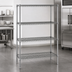 Thumbnail image #3 for Add-A-Shelf 4-Tier Chrome Wire Shelving Starter Unit, 36-Inch W x 18-Inch D x 63-Inch H