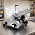 Thumbnail image #3 for Trento 12-Inch Manual Gravity Feed Meat Slicer, Belt Driven, 1/3 HP, 120V