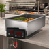 Thumbnail image #3 for CookTek SinAqua Waterless Rectangular Drop-In Induction Hot Food Well, 2.5-Inch Deep, Two-Sensor, 100-120V