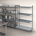 Thumbnail image #3 for Camshelving Basics Plus 4-Tier Add-On Polymer Shelving Unit, 24