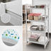 Thumbnail image #4 for Cambro Camshelving Premium 4-Shelf Solid Starter Polymer Shelving Unit, 24