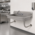Thumbnail image #3 for Advance Tabco Wall Mounted ADA Stainless Steel Hand Sink with Gooseneck Faucet, 40 Inch