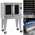 Thumbnail image #3 for Southbend Platinum Series 70,000 BTU Single Deck Gas Convection Oven with Touchscreen Controls and Independent Doors
