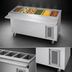 Thumbnail image #3 for Randell RANFG HTD-6 Mobile Electric Hot Food Table with Enclosed Cabinet Base and Six 12