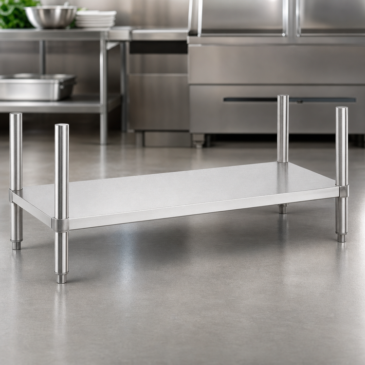 Product image #3 for Stainless Steel Undershelf for 72-Inch x 18-Inch Work Tables