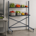 Thumbnail image #3 for Metro SmartLever Cantilevered Starter Shelving Base Kit for 72 x 18 Inch Shelves