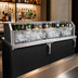 Thumbnail image #3 for Glastender 96-Inch Back Bar Glass Ice Display Unit, 18-Inch Deep
