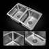 Thumbnail image #3 for Advance Tabco Smart Series 2-Compartment Self-Rimming Drop-In Sink, 33-1/2