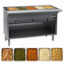 Thumbnail image #3 for Spec-Master HT5CB-240 79-Inch 5-Well Electric Hot Food Table with Enclosed Base