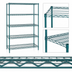 Thumbnail image #3 for EagleGard Stationary Starter Wire Shelving Unit, 5-Tier, 72W x 18D x 86H, Hybrid Epoxy Finish