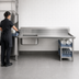 Thumbnail image #3 for Advance Tabco Spec-Line Straight Soil Dishtable with Pre-Rinse Sink, Right-to-Left, 119-Inch x 30-Inch