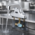 Thumbnail image #3 for T&S Brass Equip Touchless Deck-Mount Electronic Faucet with Rigid Cast Spout, Hydro-Generator and Thermostatic Mixing Valve