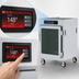Thumbnail image #3 for Metro C5 8 Series Half-Height Pass-Thru Controlled Temperature Holding Cabinet with Combination Doors, Universal Slides, 8 Full-Size Sheet Pan Capacity, 120V