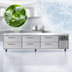 Thumbnail image #3 for Continental Refrigerator D108GN 108-Inch Three-Section 6-Drawer Refrigerated Griddle Stand