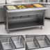 Thumbnail image #3 for Eagle Group Spec-Master Electric 63-1/2 Inch Hot Food Table with 4 Wet/Dry Wells