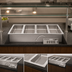 Thumbnail image #3 for Wells MOD-427TDM Built-In Electric Top-Mount Hot Well Food Warmer with 4 Pan Openings