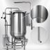 Thumbnail image #3 for Legion LTCR-40 Direct Steam 40-Gallon 2/3 Jacketed Coffee Kettle