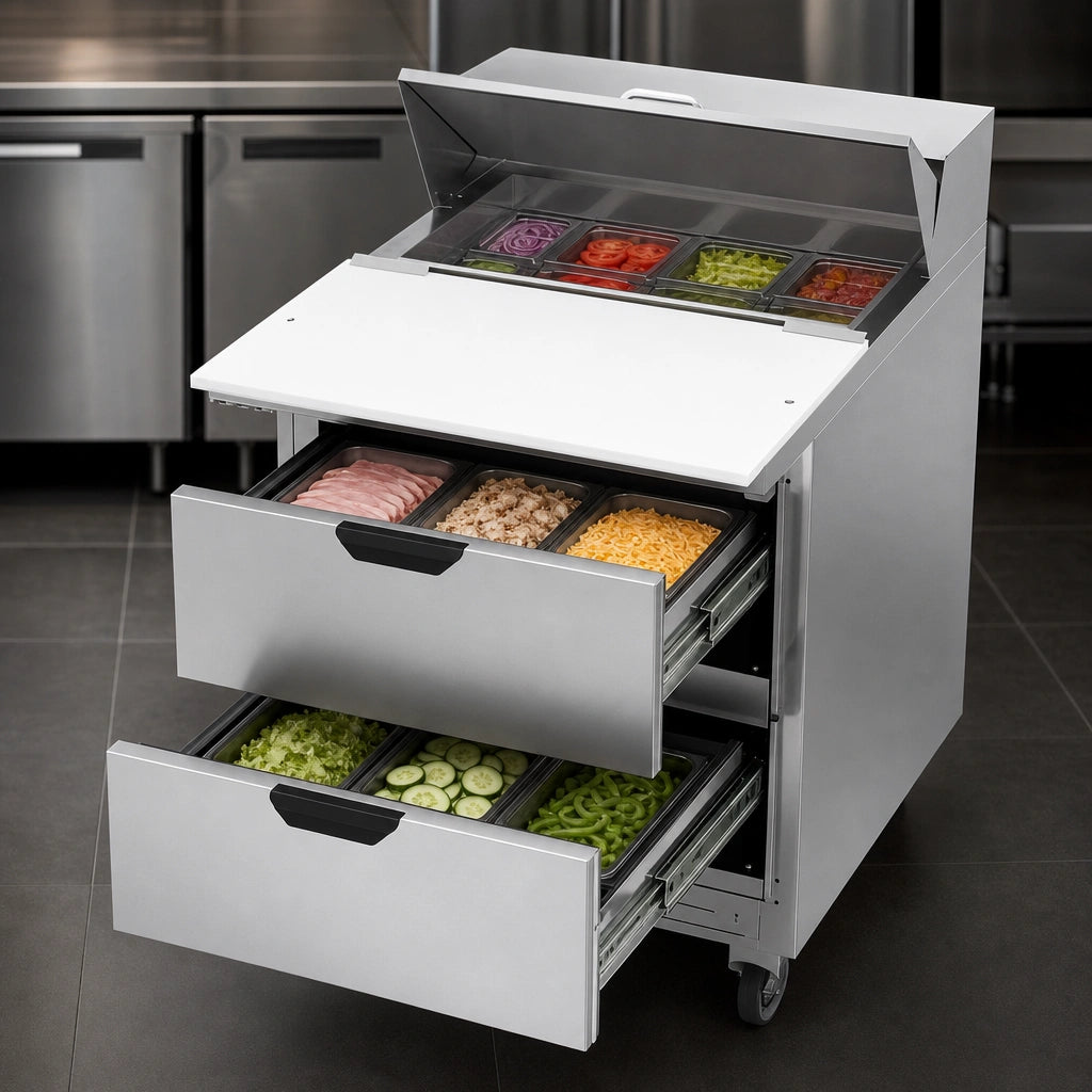 Two Pull-Out Drawers