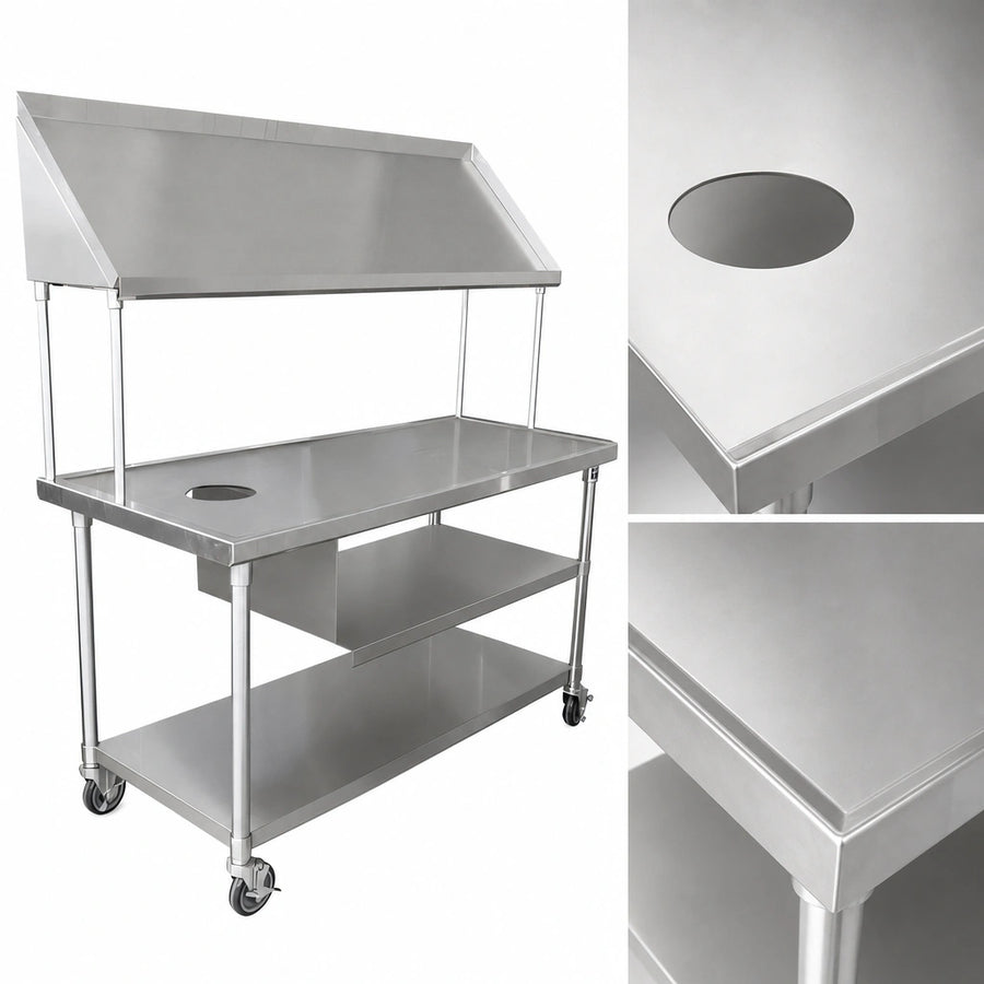 16/300 Stainless Steel Flat Top