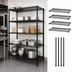 Thumbnail image #3 for Quantum 4-Shelf Stationary Wire Shelving Starter Kit, 36