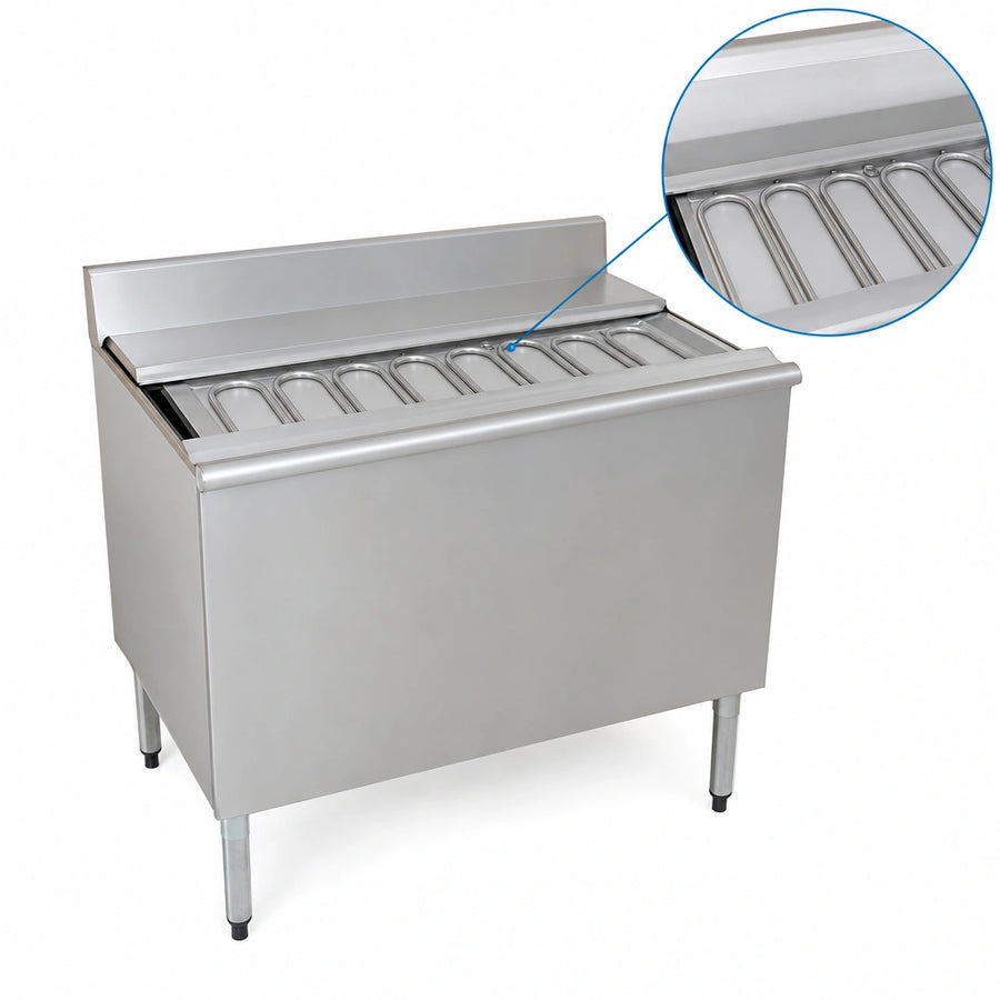 Sealed-In 7-Circuit Cold Plate