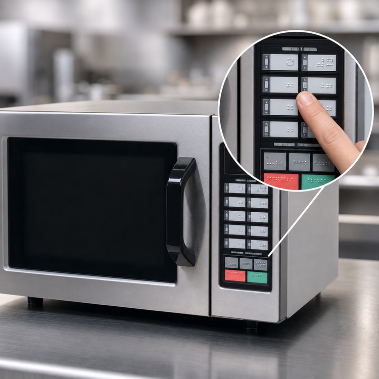 Product image #4 for Panasonic PRO 1000 Watt Countertop Commercial Microwave Oven, 0.8 Cu. Ft.