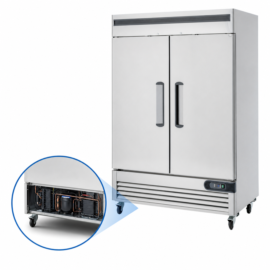 Bottom-Mount Refrigeration System