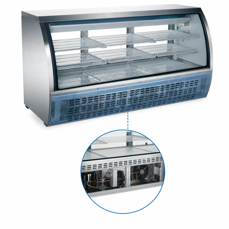 Bottom-Mount Self-Contained Refrigeration