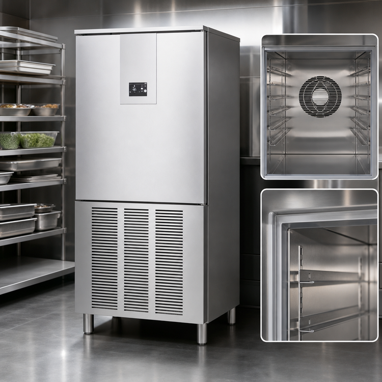 Product image #3 for Victory VBCF12-132UL-HC Self-Contained Reach-In Blast Chiller/Shock Freezer
