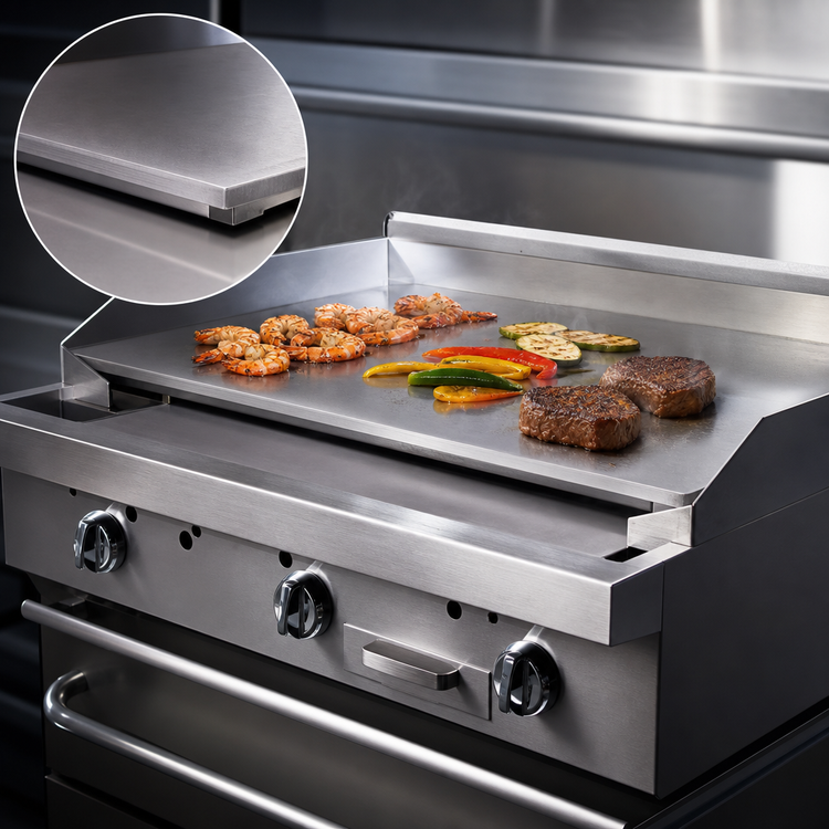 Product image #3 for Southbend Platinum 36-Inch Heavy Duty Gas Plancha Griddle Range with Standard Oven