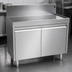 Thumbnail image #3 for CHOICE Underbar Drainboard Cabinet, 36-Inch Wide x 24-Inch Deep, 2 Hinged Doors, Enclosed Cabinet Base