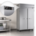 Thumbnail image #3 for Beverage-Air Horizon Series 52-Inch Wide Two-Section Top-Mount Reach-In Refrigerator with Solid Doors