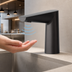 Thumbnail image #3 for WaveCrest Electronic Sensor Medical Touchless Faucet with VR Hidden Spray Device, Single-Hole Deck Mount, Matte Black