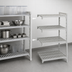 Thumbnail image #4 for Cambro Camshelving Premium 4-Shelf Vented Add-On Polymer Shelving Unit, 21 x 30 x 72 Inches