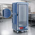 Thumbnail image #3 for Metro C5 3 Series 3/4 Height Mobile Moisture Heated Holding and Proofing Cabinet with Blue Insulation Armour and Clear Polycarbonate Door