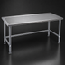 Thumbnail image #3 for Spec-Master Marine Series Stainless Steel Work Table with Open Base, 84 x 36 Inches
